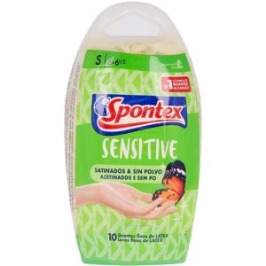Spontex Latex Sensitive guantes satinados sin polvo talla S Image