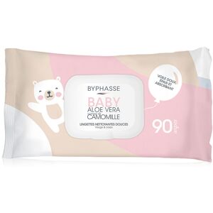 Byphasse Toallitas Limpiadoras Bebé aloe vera y extracto de camomila 90 u Image