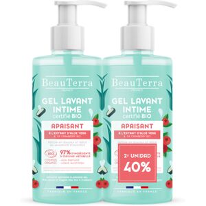 Beauterra Bio soothing intimate gel pack 2 x 500 ml Image