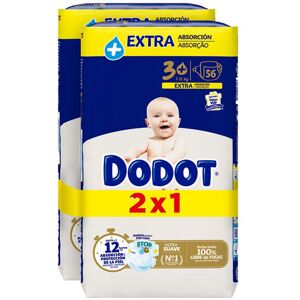 Dodot Sensitive Extra talla 3+ pañales 7-11 kg 112 u Image