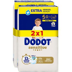 Dodot Sensitive Extra size 5 diapers 12-17 kg 88 units Image