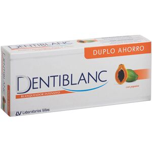Dentiblanc Blanqueador Intensivo con papaya pack 2 x 100 ml Image