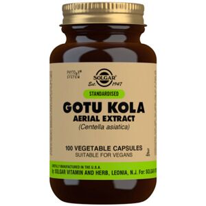 Solgar Spf Gotu Kola Aerial Extract 100 Vcaps Image