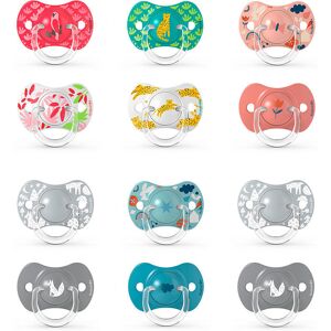 Suavinex Physiological Silicone Pacifier 6-18 m 2 Units Image