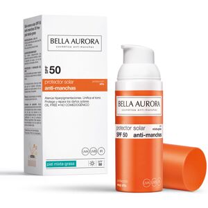 Bella Aurora Solar gel anti-dark spots mixed/oily SPF50 50 ml Image