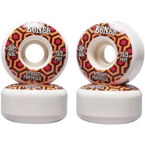 Bones STF V1 Standard Skateboard Wheels 4-Pack (53mm - Retros 103a)  - Red;White Image