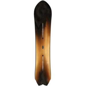 Burton Fish 3D Directional Flat Top Snowboard (Graphic)  - Brown;Black;Yellow Image