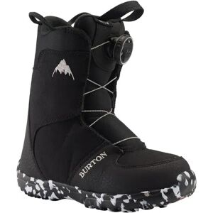 Burton Grom Boa Junior Snowboard Boots (Black)  - Black - Size: 13 EU Image