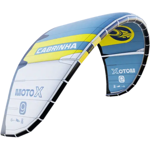 Cabrinha Moto X Lite Kitesurfing Kite (C4)  - Blue;Grey - Size: 7 Image