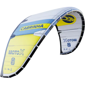 Cabrinha Moto X Lite Kitesurfing Kite (C2)  - Grey;Yellow - Size: 12 Image
