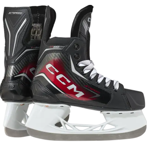 CCM Jetspeed FT860 Ice Hockey Skates (Black)  - Black;Red;White - Size: 9 EU Image