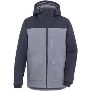 Didriksons Dale Mens Ski Jacket (Gun Metal)  - Grey;Black - Size: 2X-Large Image