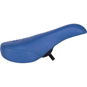 Eclat Bios Mid Pivotal BMX Seat (Blue Leather)  - Blue Image