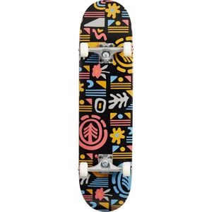 Element Motif Complete Skateboard (Black)  - Black;Yellow;Red - Size: 8" Image