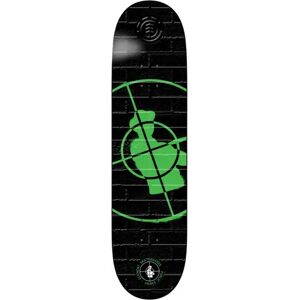 Element Public Enemy Skateboard Deck (Pexe Stencil)  - Black;Green - Size: 8.25" Image