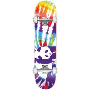 Enjoi Panda Complete Skateboard (Tie Dye)  - Purple;White;Orange - Size: 8" Image