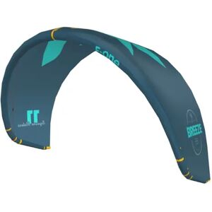 F-One Breeze V3 Kitesurfing Kite (Slate Blue Lagoon)  - Blue - Size: 9 Image