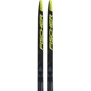 Fischer Twin Skin Race Junior Classic Cross Country Skis  - Yellow;Black Image