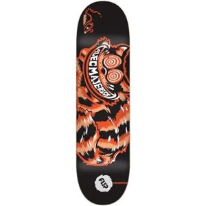 Flip Blacklight Pro Skateboard Deck (Majerus)  - Black;Orange - Size: 8.38" Image