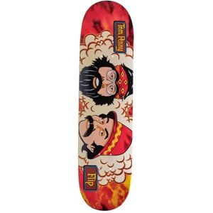Flip Penny Toms Friends Skateboard Deck (Orange)  - Orange;White;Black - Size: 8" Image