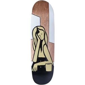 Girl Contemplation Skateboard Deck (Bannerot)  - Brown;White;Black - Size: 8" Image