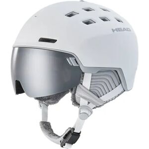 Head Rachel 5K Visor Womens Ski Helmet (White)  - White - Size: Extra Small Image