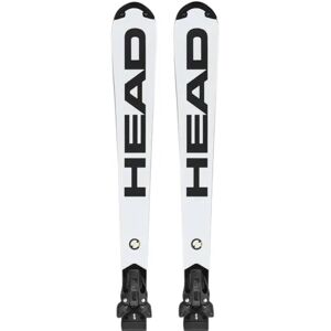 Head WC Rebels e-SL Skis + FF 14 X Bindings (Black)  - Black;White Image