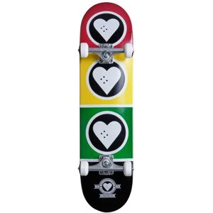 Heart Supply Squad Complete Skateboard (Rasta)  - Red;Yellow;Green - Size: 8" Image