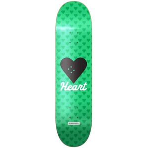 Heart Supply Vertical Flow Skateboard Deck (Green)  - Green - Size: 8.125" Image