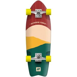 Hydroponic Fish Complete Cruiser Skateboard (Sun Red)  - Green;Yellow;Red Image