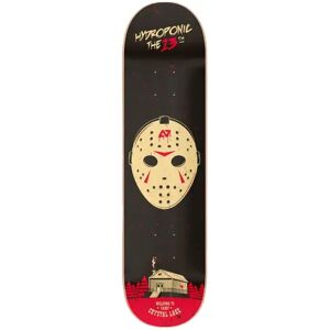 Hydroponic Horror Friday 13th Skateboard Deck (Friday)  - Black - Size: 8.125" Image