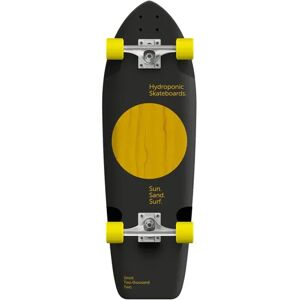 Hydroponic Square Complete Cruiser Skateboard (Lunar Black/Yellow)  - Black;Yellow Image