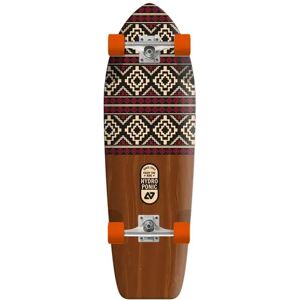 Hydroponic Square Complete Cruiser Skateboard (Etnic)  - Brown;Black Image