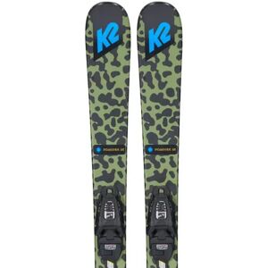 K2 Poacher Junior Skis + FDT 4.5 Bindings (22/23)  - Black;Green Image