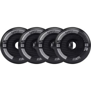 K2 Rainfly Inline Skate Wheels 4-Pack (110mm)  - Black;Grey Image