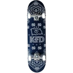 KFD Bandana Complete Skateboard (Navy)  - Blue - Size: 7.75" Image