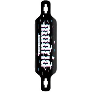 Madrid Drop-Thru Longboard Deck (Glitch)  - Black;Blue;Purple Image