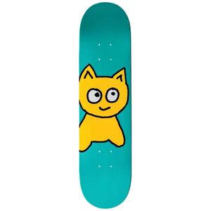Meow Skateboards Meow Big Cat Skateboard Deck (Teal)  - Teal - Size: 7.5" Image
