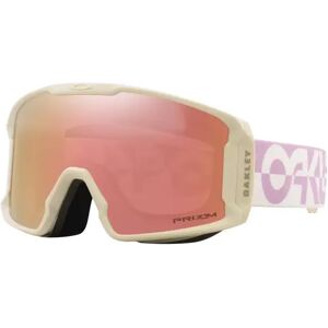 Oakley Line Miner M Ski Goggles (Prizm Snow Rose Gold Iridiumpwp)  - Purple;White;Pink Image