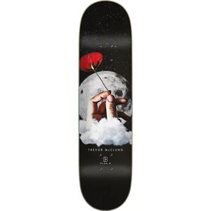 Plan B Moon Shot Trevor Skateboard Deck (Black)  - Black;Grey;Red - Size: 8.125" Image