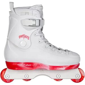 Playlife Rave Tomo Pro Aggressive Inline Skates (White)  - White;Red - Size: 10-11 EU Image