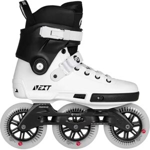 Powerslide Next Core Black 110 Freeskates (White/Black)  - White;Black - Size: 5-6 EU Image