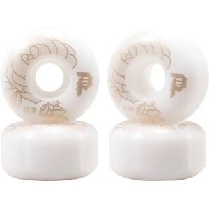 Primitive Rosa 101A Skateboard Wheels 4-Pack (53mm - White/Gold)  - White;Gold Image
