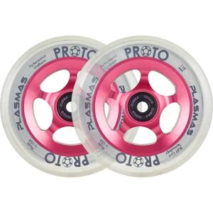 Proto Plasmas Stunt Scooter Wheels 2-Pack (110mm - Neon Pink)  - Pink Image