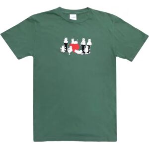 RIPNDIP I Love U T-Shirt (Olive)  - Green;Red;White - Size: Medium Image