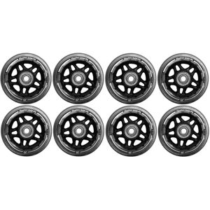 Rollerblade Inline Skate Wheels 8-Pack (80mm)  - Grey;Black Image