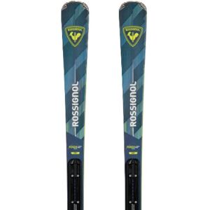 Rossignol Forza 40 CA + XP11 Carving Skis (Blue)  - Blue Image
