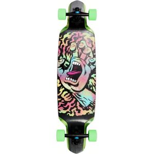 Santa Cruz Skateboards Santa Cruz Drop Down Complete Longboard (Obscure Hand)  - Black;Pink;Blue - Size: 9.5" Image