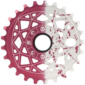 Shadow VVS Freestyle BMX Sprocket (Crimson Rain - 25T)  - Red;White Image