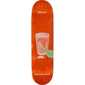 Sk8mafia Marshall Heath Hacked Skateboard Deck (Orange)  - Orange;Green;White - Size: 8" Image